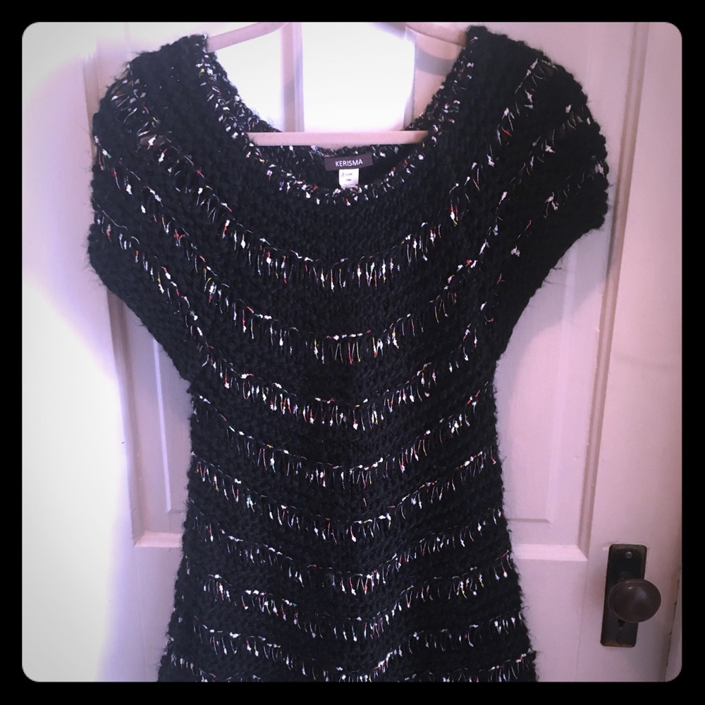 Kerisma sweater tunic with colorful knit detail